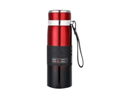Garrafa Térmica Inox 1000ml Gradiente Vermelha Portátil