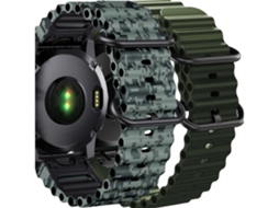 Pacote com 2 pulseiras ORYSIN Ocean Waves para Garmin Fenix 3 horas