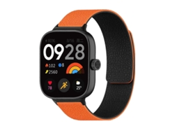 Pulseira De Silicone Magnética Macia Com Textura De Lichia Para Xiaomi Smart Band 9 Pro / Redmi Watch 5