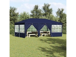 Vidaxl Tenda De Festa 600 X 400 X 266 Cm Azul Polietileno