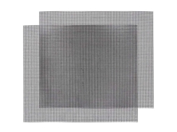 Grelha reutilizável e cortante para churrasco 2026, antiaderente para forno, churrasqueira e iogurteiras, 2 peças 40x33cm