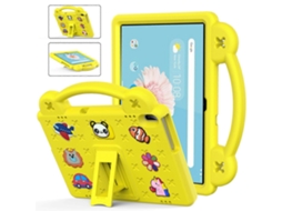 Capa Para Tablet Infantil Em Eva Resistente A Impactos Com Alça E Suporte Integrado Para Lenovo Tab M10 X605 / X505 / Tab P10 X705