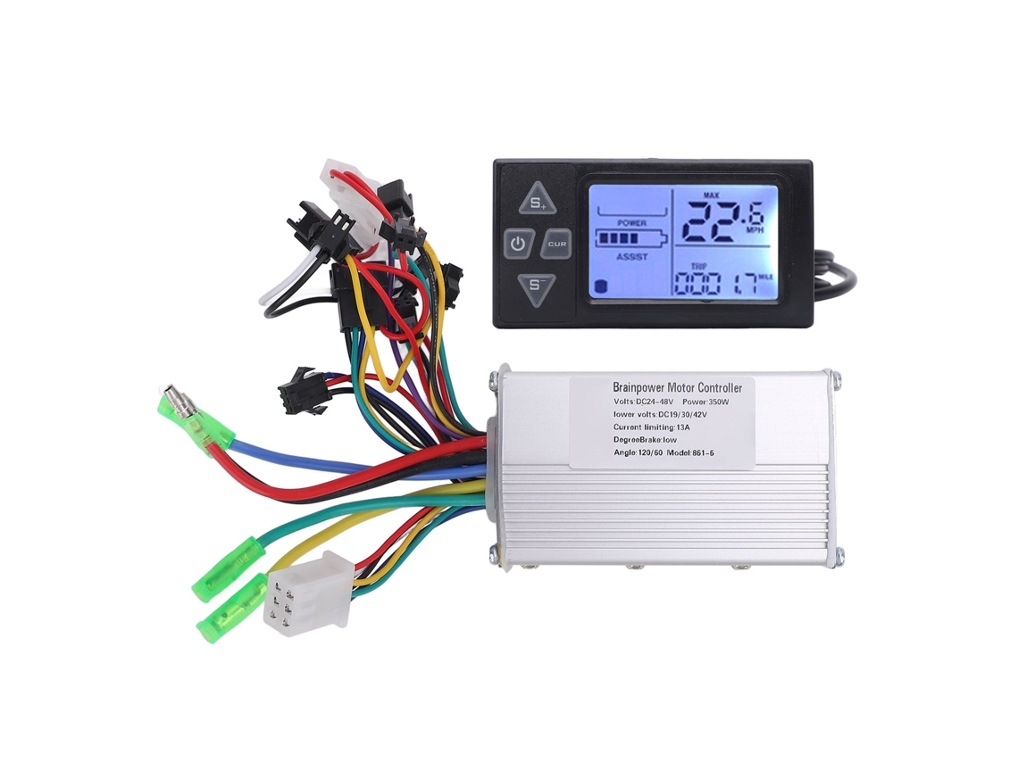 Controlador de Motor Mali 350w 24v 48v com Display LCD861 | S/MARCA