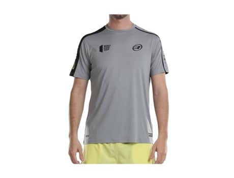 T-shirt de Padel para Homem BULLPADEL (S - Cinzento)