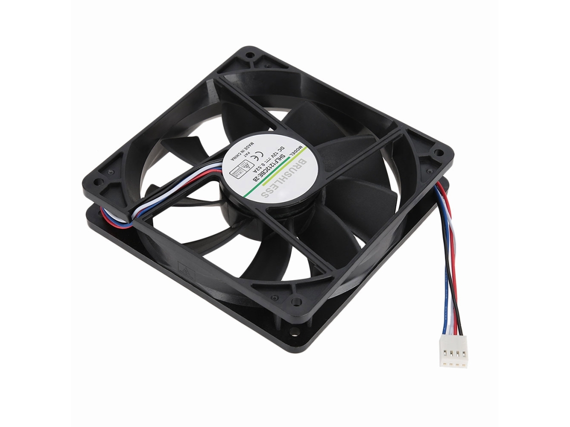 12025 0,52a 12v 12cm 4pin Cooler De Ar De Volume Grande Para Gabinete De Cpu