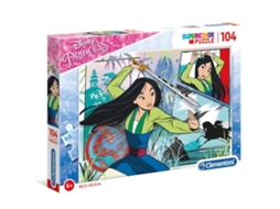 Puzzle Super 104 Peças Mulan Clementoni