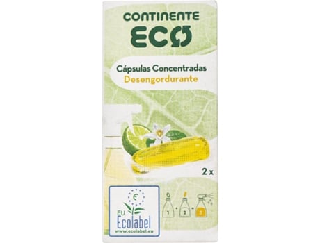 Desengordurante Cápsulas Concentradas CONTINENTE ECO 2 un