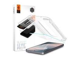 Película De Vidro Temperado Spigen Glas.tr Ez Fit Pro Hd Para Galaxy S25 Fe Transparente
