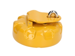 Capacete Tanque Diesel Escavadeira Inox Magnético