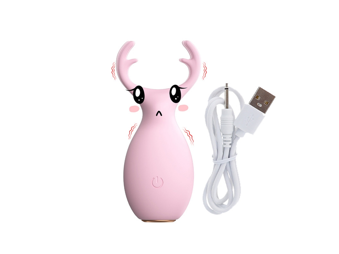 Vibrador Feminino De Massagem De 10 Modos (rosa)