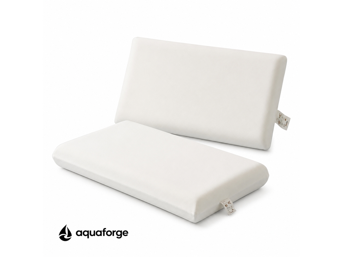 Almofada Cervical Ergonómica Espuma Viscoelástica 40 X 70 Cm