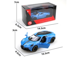 Miniatura de Carro em Metal Fundido, Escala 1/36, Brinquedo Infantil MDUG
