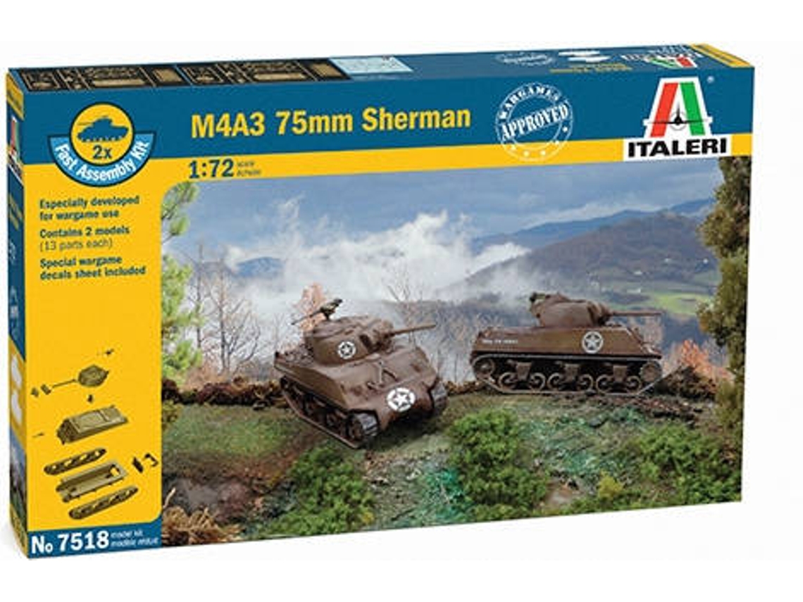 Modelismo ITALERI Sherman M4