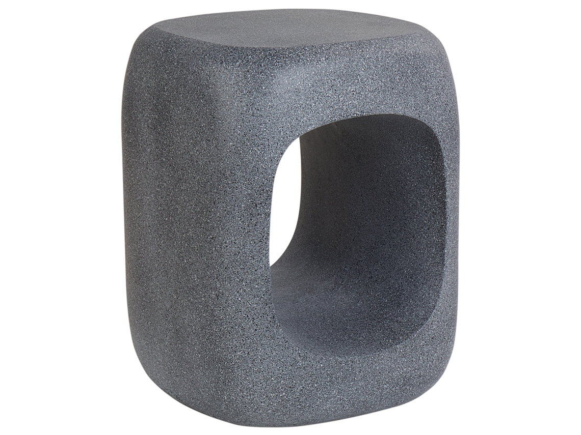 Mesa de apoio BELIANI Pelmo de MgO Cinzento 33x33x45