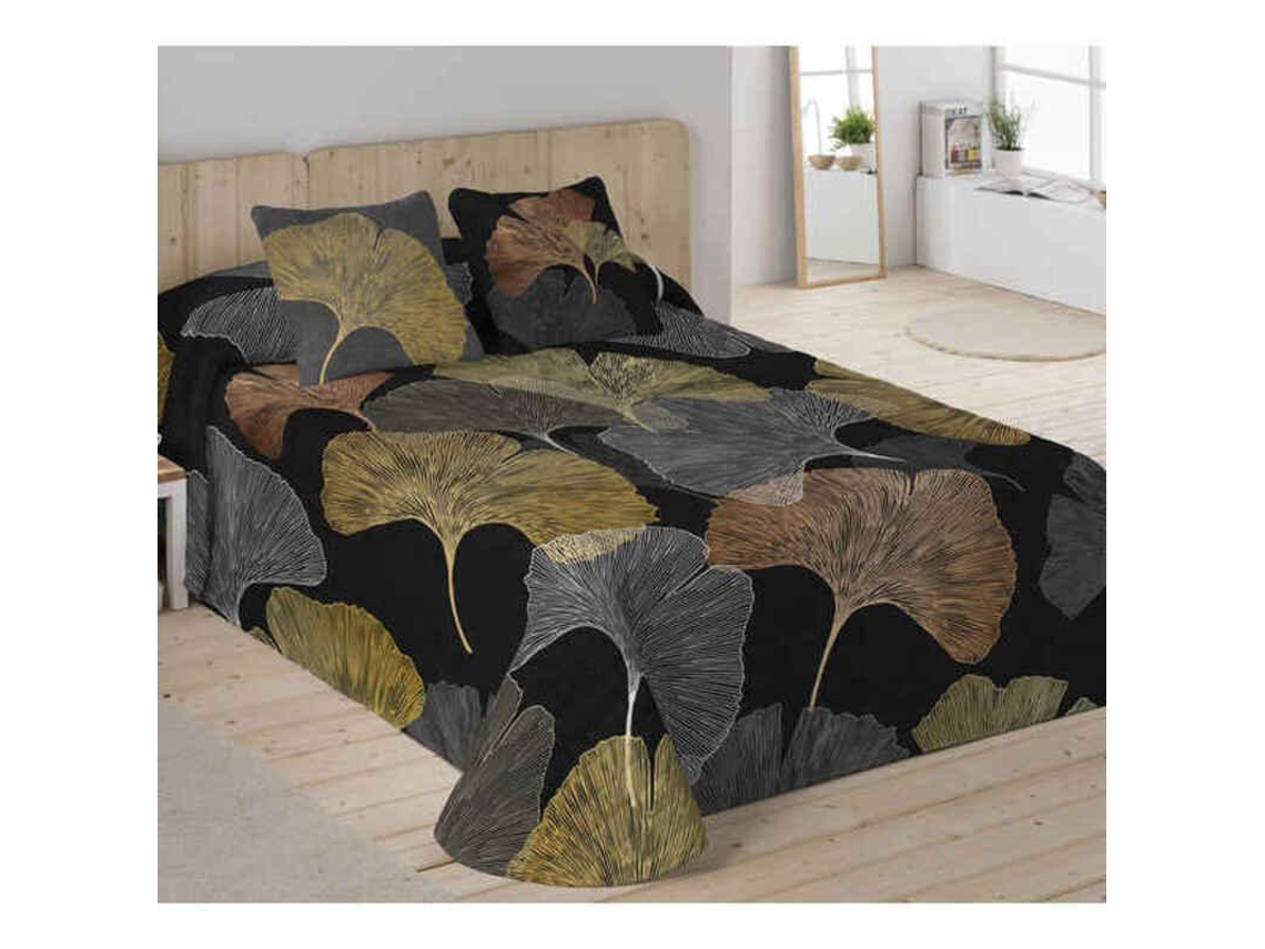 Colcha Naturals Ginkgo Cama de 135 235 X260 Cm