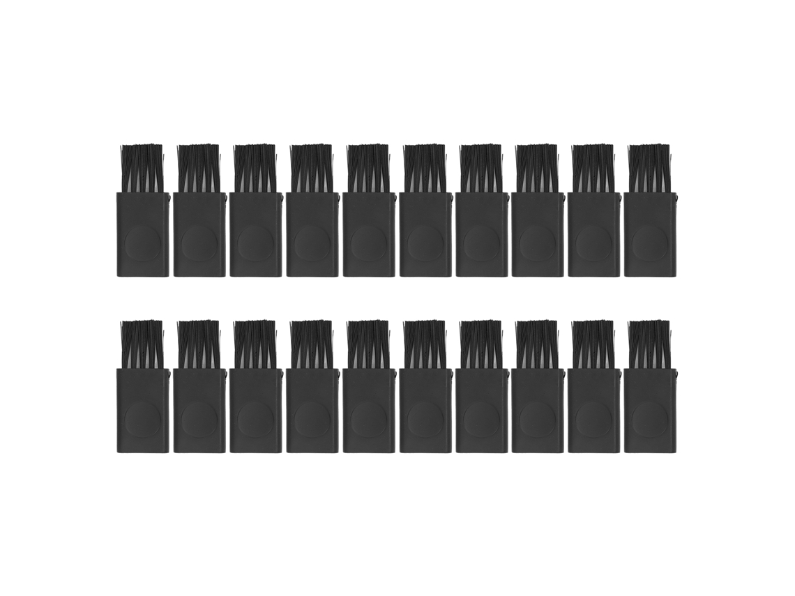 20pcs Escova De Barbear Pp Nylon Alta Durabilidade Resistente A Desgaste Macia Para Aparatos Eletrônicos Computador