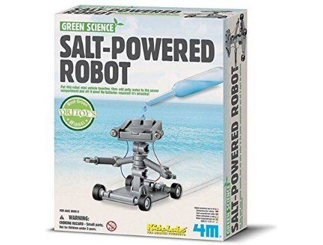 Construção Robótica  Green Science Salt Powered (Idade Mínima: 8)