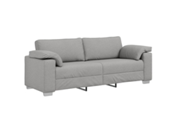 Conjunto 1 Sofá Vidaxl Cinzento Tecido (220 Cm)