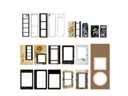 85 Adesivos Vintage Para Scrapbooking Com Estampas Variadas Adesivos Diy