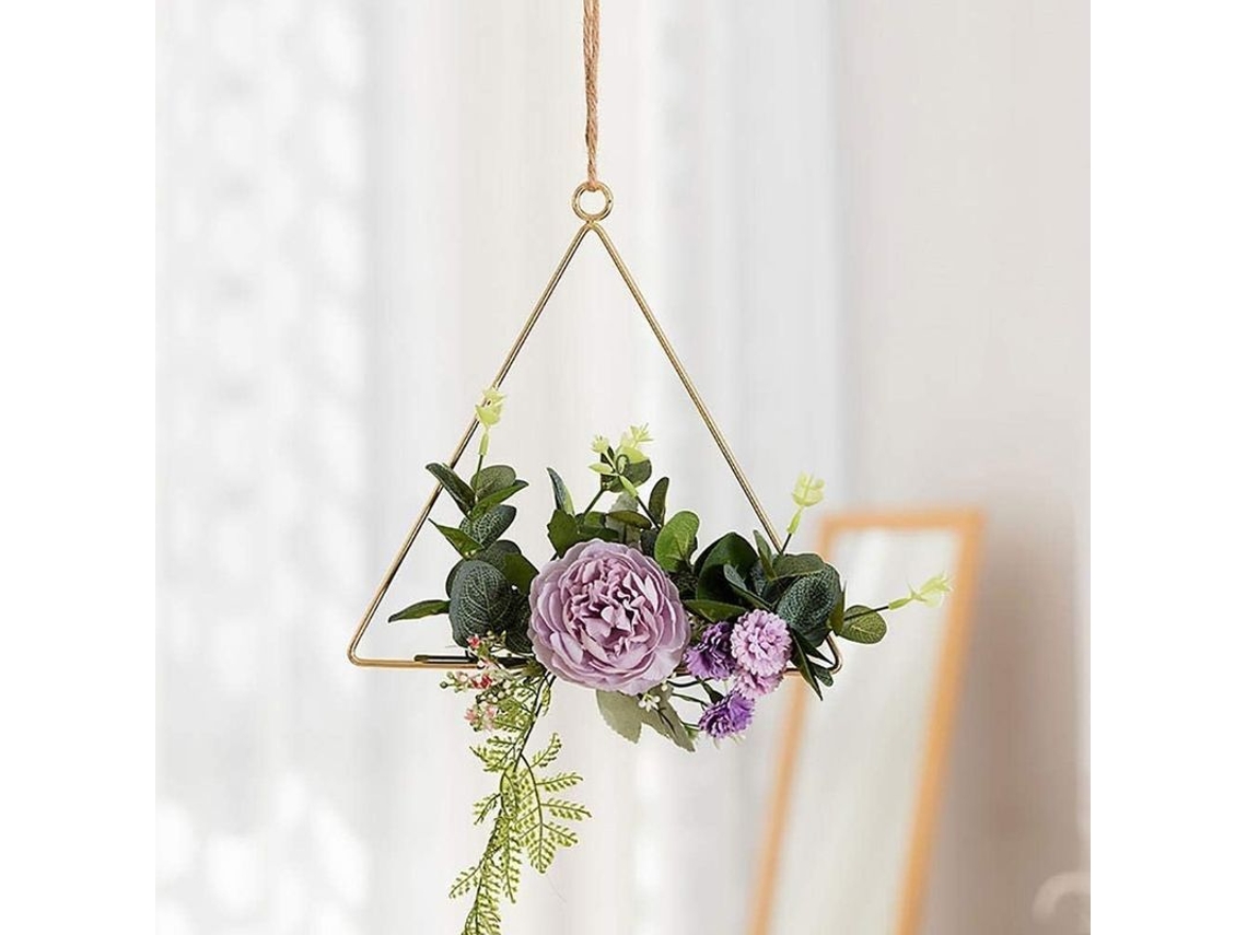 Arcos de Metal Dourado com Florais para Diy e Decoração | S/MARCA