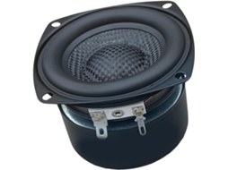 Alto falantes de Graves Quadrados, 25 W, 7,6 Cm Corpo Durável em Borracha e Metal. SFUSHOS
