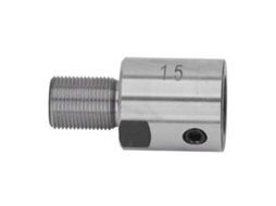 Barra De Conexão Do Mandril 15mm M14x1 Aço Inoxidável Tratado Térmicamente Adaptador Para Torneiras E Fresadoras De Bancada De Precisão