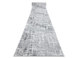 Passadeira Structural Mefe 8722 Dois Níveis de Lã Cinza Cinzento/Branco 80 cm