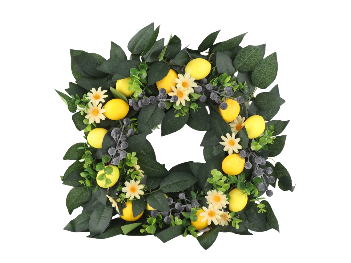 Guirlanda De Hortênsia Artificial Para Decorar Casa E Festas