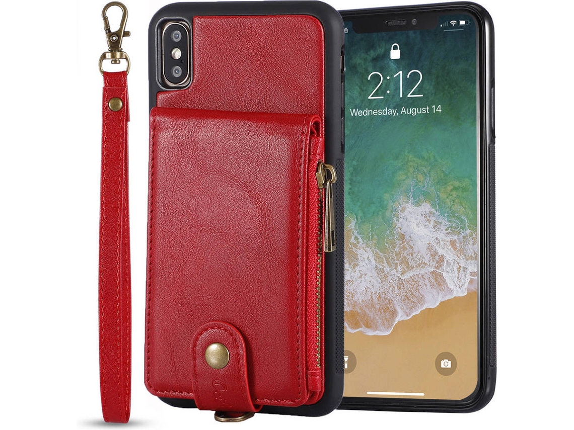 Capa iPhone 11 WISETONY Ouqihan-62 Vermelho