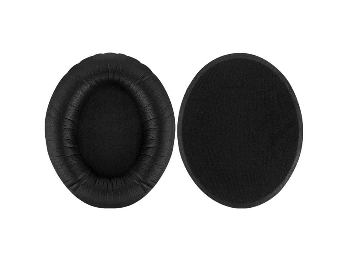 Set 2 Almofadas Zruxe Para Auscultadores Sennheiser Hd418-hd449 Over-ear (pele Ecológica, Espuma De Memória)