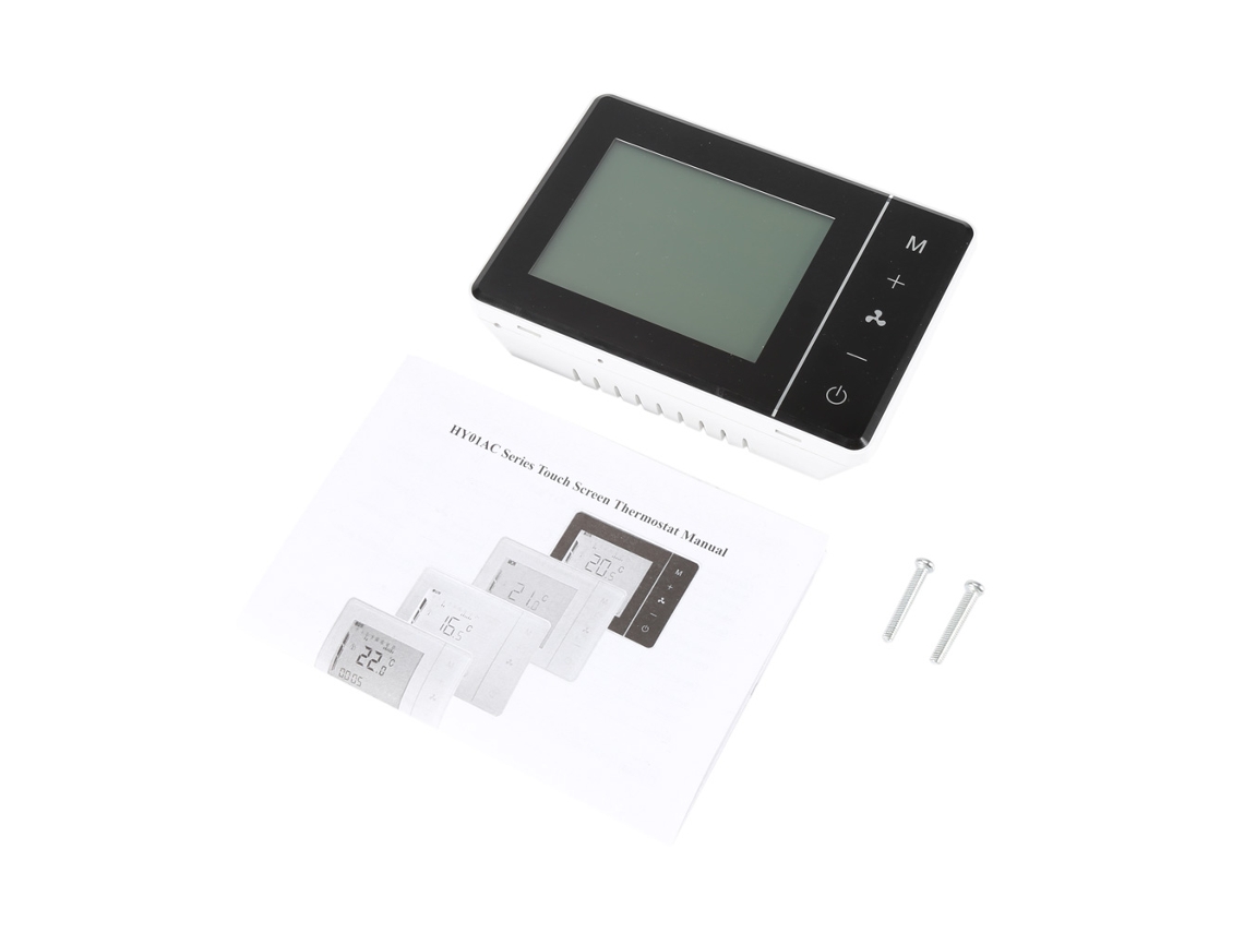 Termóstato Lcd De Toque Laxiscreed Universal Para Verão E Inverno Com Sistema De Quatro Tubos