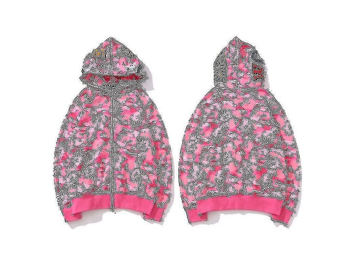 2026 sudadera com Capuz Camuflagem para Menino com Zíper Solto e Estilo Casual