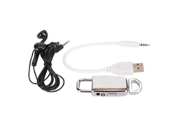 Gravador de Voz Mini LAXISCREED 8gb Prata Mp3