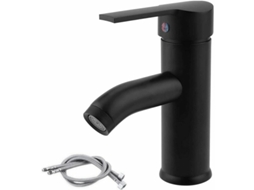 Misturador De Água Quente E Fria Para Lavatório, Torneira De Aço Inoxidável Para Banheiro, Para Pia Ou Lavatório De Mão