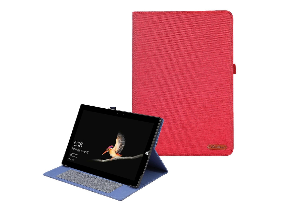 Capa de couro e tecido Webake para tablet Microsoft Surface Pro 4/5/6/7