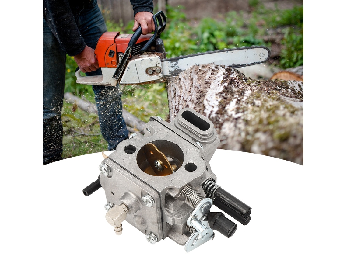 Kit De Acessórios De Carburador De Alumínio Fundido Para Motosserra Stihl Ms660 Substituição Ferramenta De Jardim