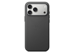 (iphone 15 Preto) Textura Trançada - Compatível Com Carregamento Magnético - Capa Macia Com Proteção Nas Bordas