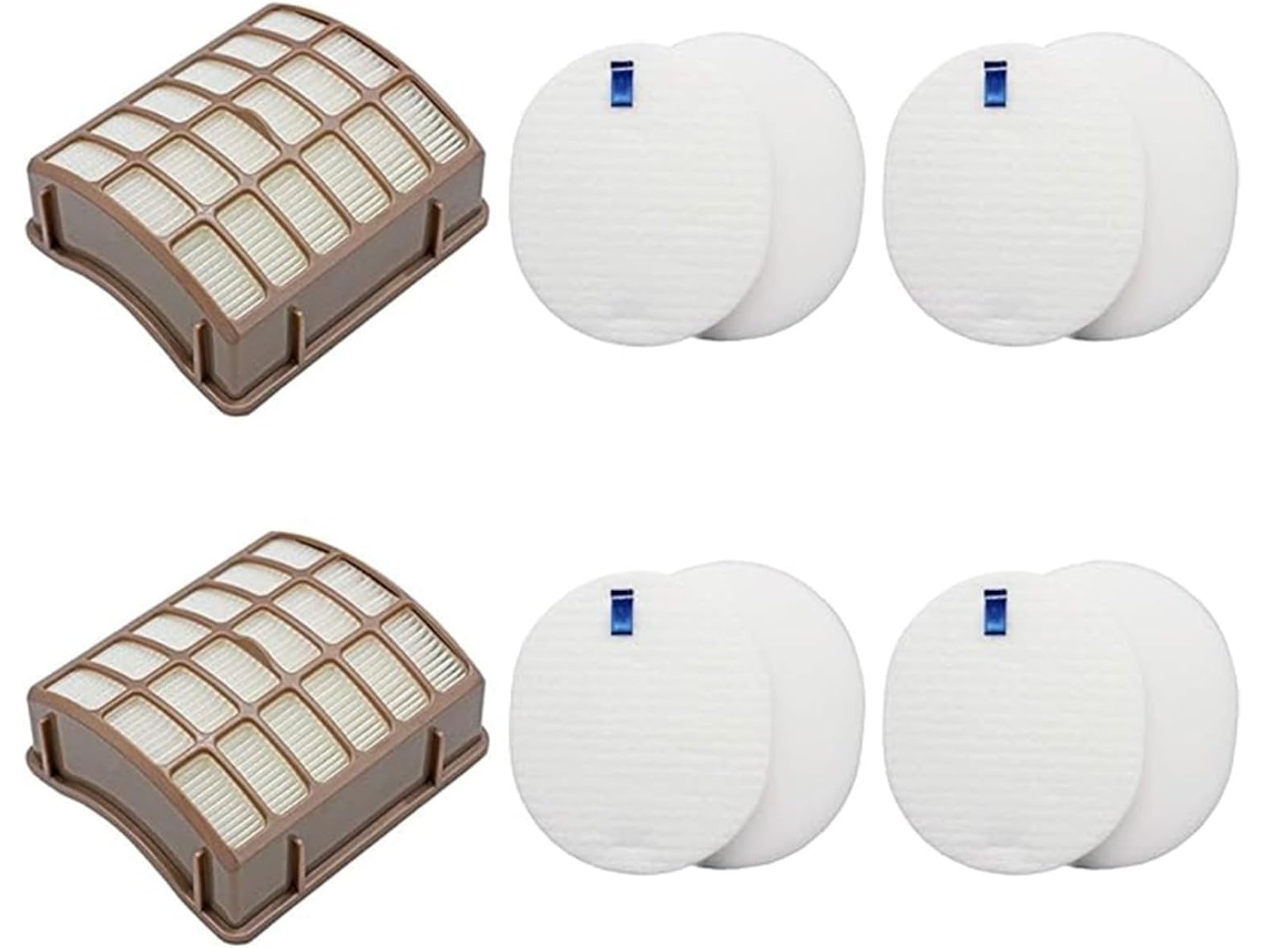 Kit De Filtros Para Aspirador Pó Rotator Professional Nv70 Nv71 Nv80