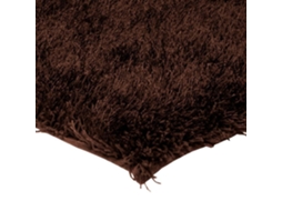 Tapete De Pelos Longos Toque Lanoso Chocolate 120x170