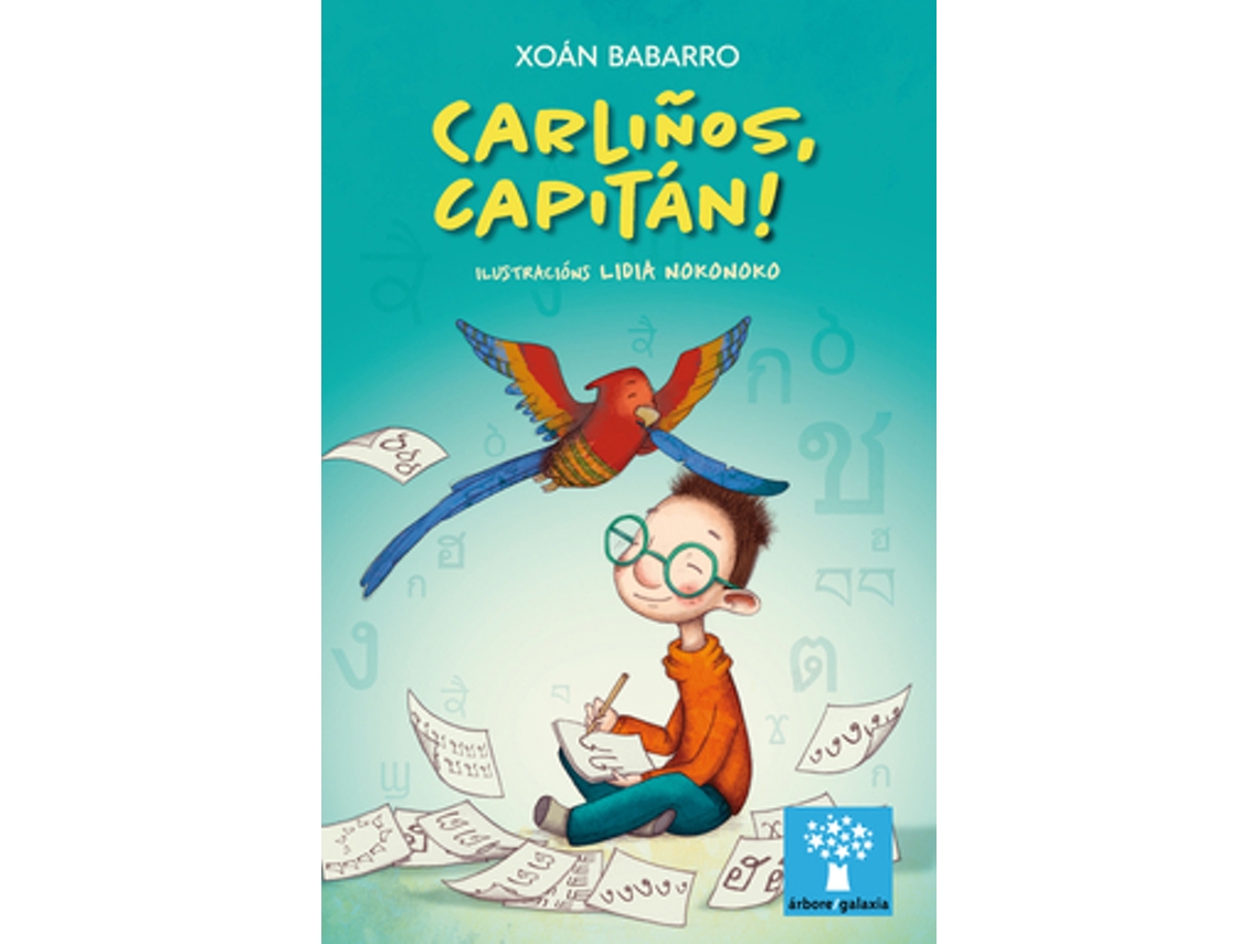 Livro Carliños, Capitán! de Babarro e Xoán