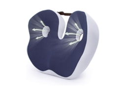 Almofada Para Assento, Almofada Para Alívio Da Dor Nos Ísquios E Costas, Glúteos, Cóccix, Anca, Isquiotibiais, Suporte Postural Azul Hexinyigjly