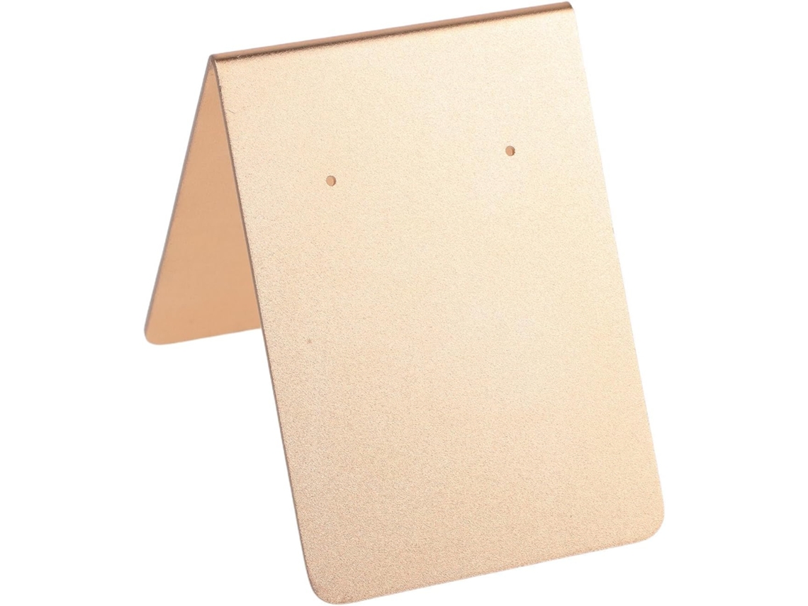 Suporte de Brincos Moderno GOKOCO Metal Dourado Resistente para Exposição em Balcões e Lojas