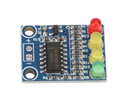Laxiscreed Módulo De Indicador De Bateria 12v 4 Bits Com Leds Para Nível De Carga Fácil De Instalar
