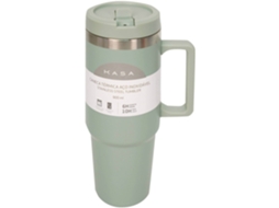 Caneca Térmica 900ml Verde Kasa