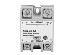 Módulo de Relé SSR 40aa para AC Monofásico 80v Entrada