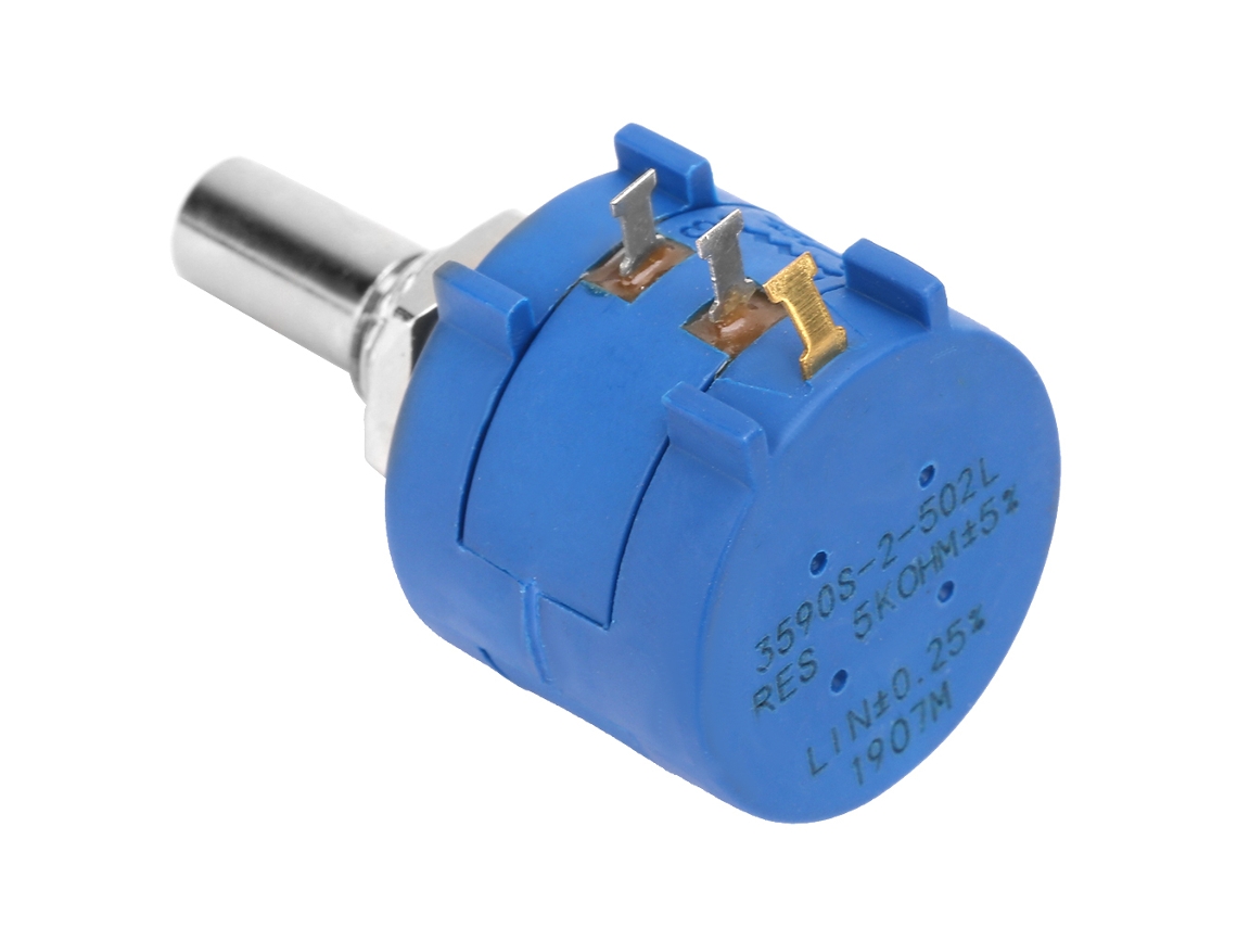 Resistor Ajustável Laxiscreed Com Várias Voltas E Alta Precisão Para Aplicações Eletrónicas