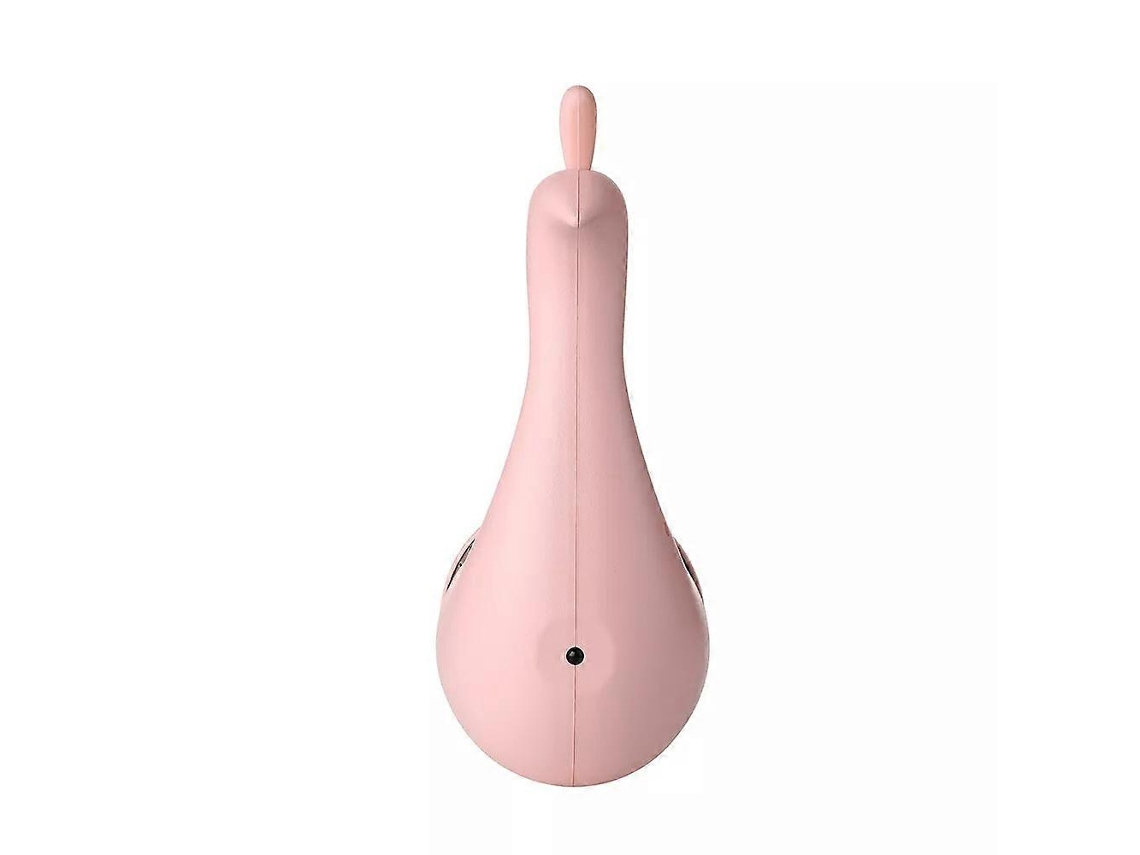 Luminária de Mesa com Projeção Pavão para Festas: Controle Remoto, Luz Noturna, Carregamento Usb, Rosa BRILVIBERA