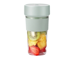 Copo Liquidificador Elétrico Portátil 350ml Usb 5w 18000 Rpm com Canudo e Lanyard