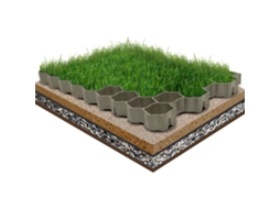 Vidaxl Grelhas Para Relvado 16 Pcs 60x40x3 Cm Plástico Verde