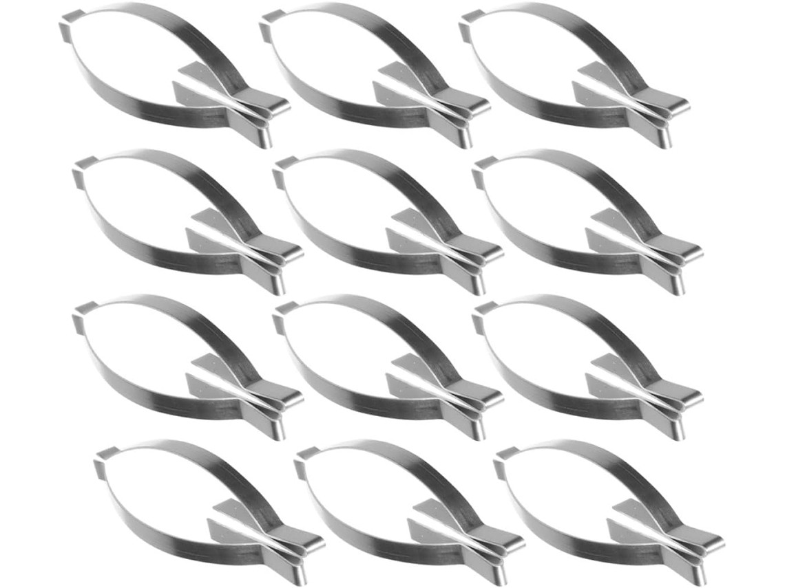 Conjunto De 100-presilhas Mola Em Aço Inoxidável Para Mosquiteiros, Ideais Para Janelas Deslizantes E Telas De Vidro